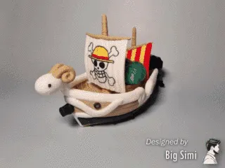 Functional Going Merry One Piece Boat