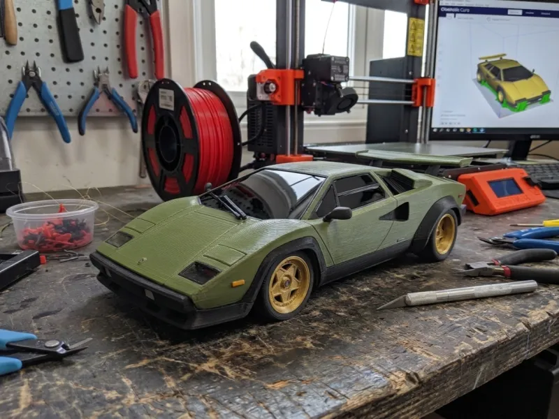 Carro Modelo Lamborghini Countach