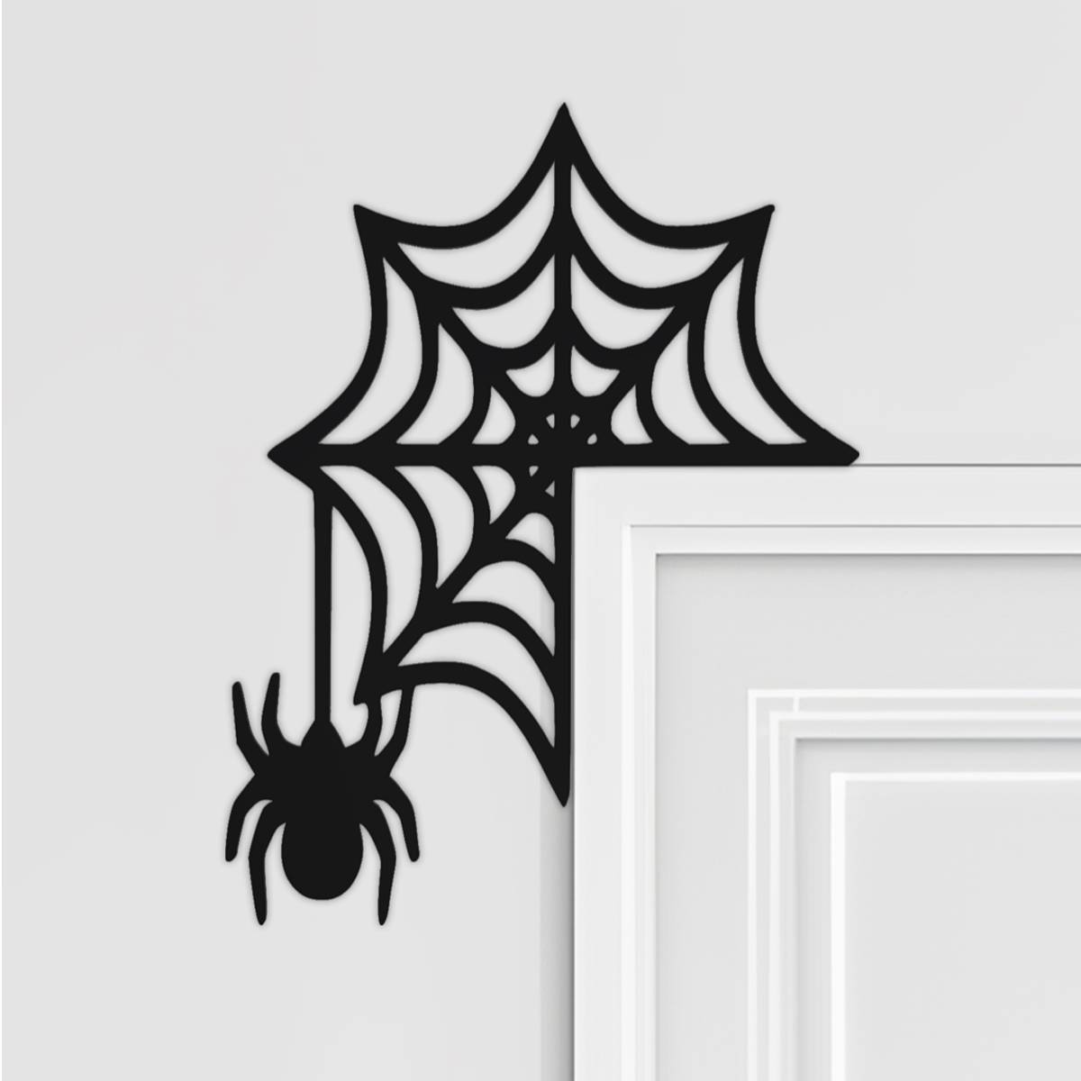 Spider Web Door Corner Decor, Door Frame Decor, Home Decor