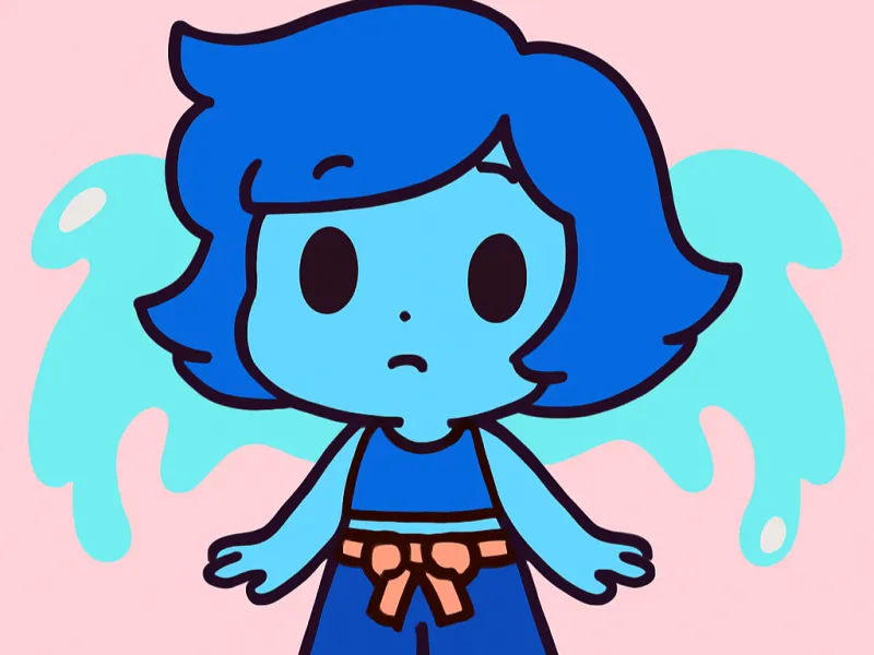 Lapis Lazuli- Steven Universe - Bookmark