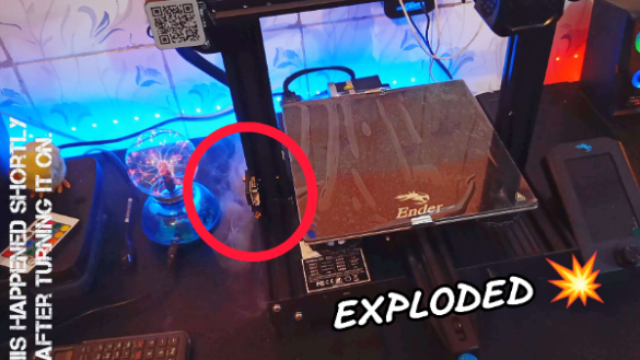 MY NEW ENDER V2 EXPLODED!! | Creality Cloud