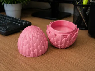 Scaled Dragon Snake Egg Container  (3 sizes)