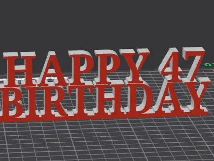 Happy Birthday 47