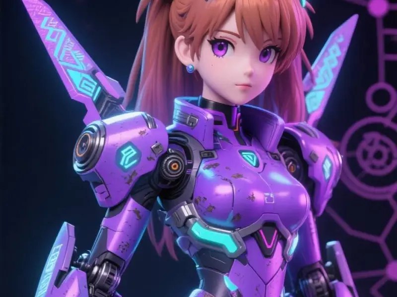 EVA-02/Crypt Hacker Asuka: Chaos Rust Protocol