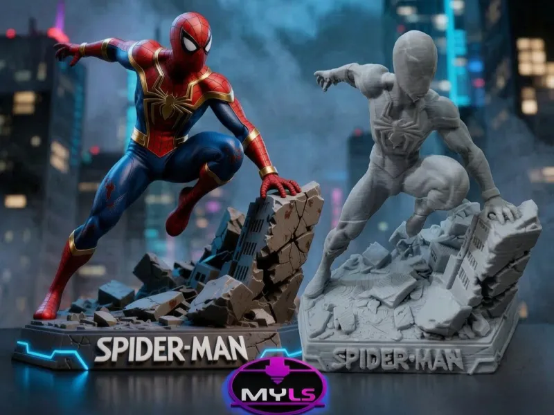 SPIDERMAN DIORAMA