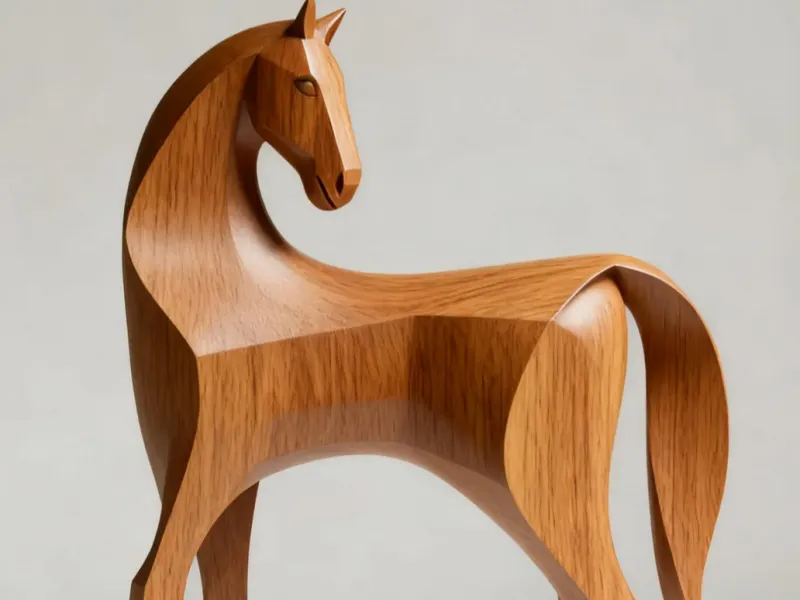Pferd Holz Design