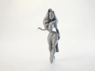 Jessica Rabbit Figurine Cartoon Animation 3D Printable