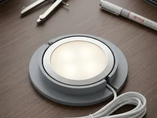Base para plafon led 62mm