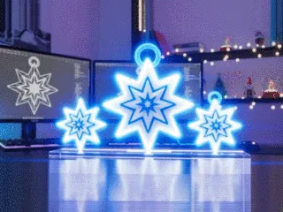 A star for a Christmas tree CFS, AMS Multicolor