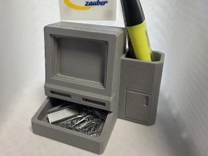 Retro Computer Desk Organizer – Organization with Nostalgic