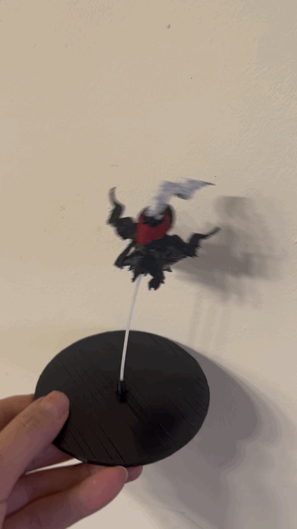 darkrai Pokémon flottant