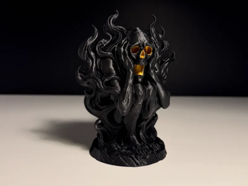 Scream Statue