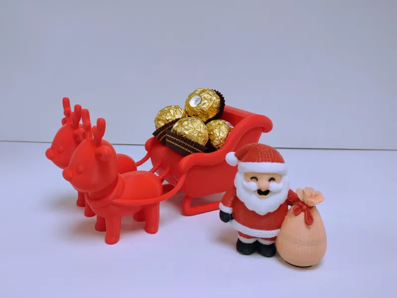 De slee van de Kerstman