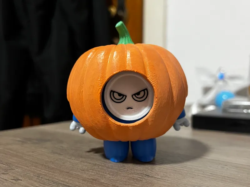🎃 Moki in Pumpkin Costume 🎃📏