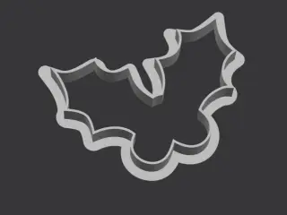 Christmas Holly Cookie Cutter