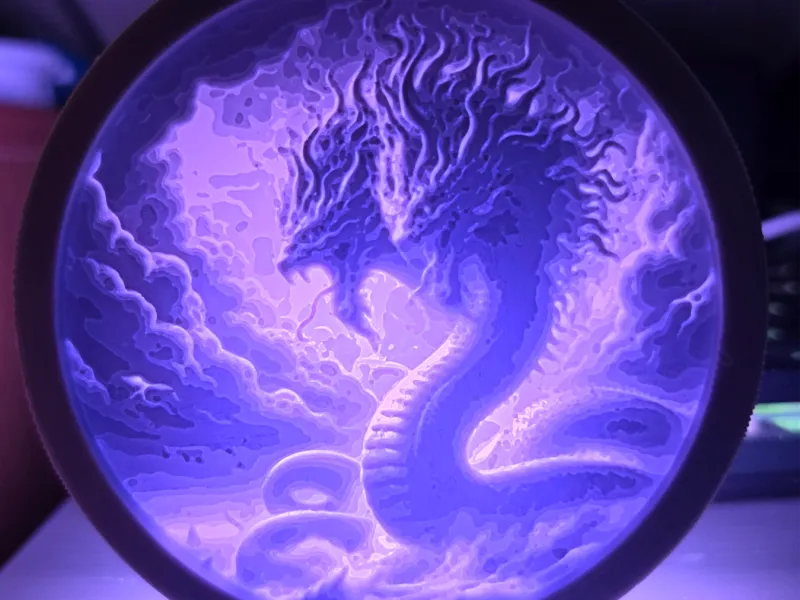 2 Headed Dragon Pendant