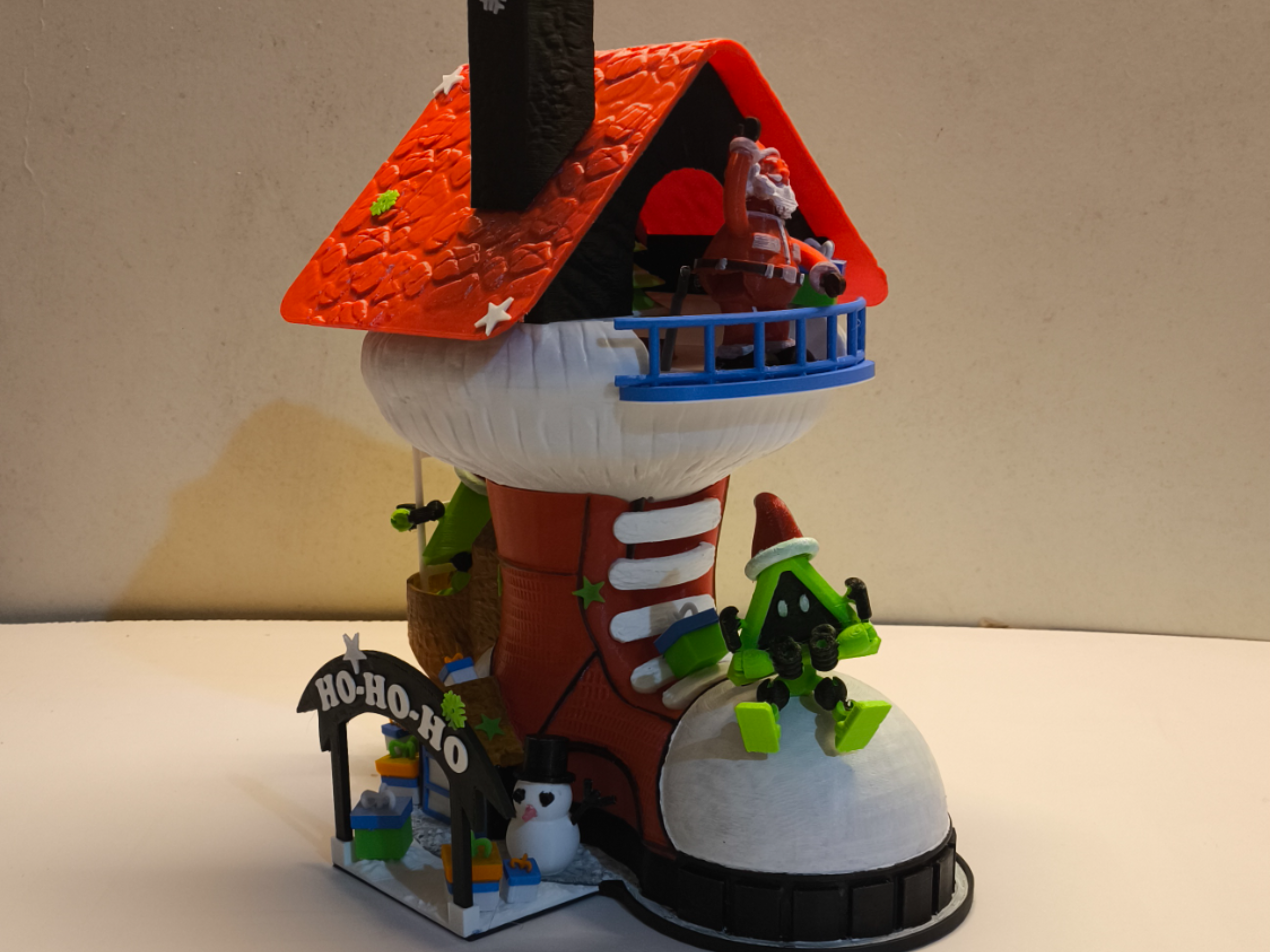 "Creality Winter Special-Santa Boot House"