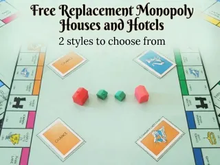 Free Monopoly Houses & Hotels - 2 Styles