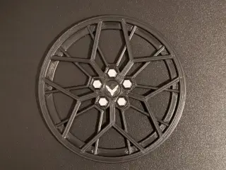 Corvette ZR1X Wheel Coaster