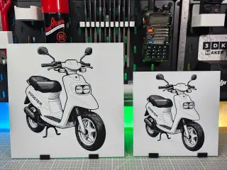 Scooter MBK Spirit - Hueforge - 3 Colors