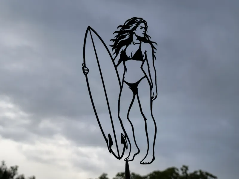 Surfer Girl Wall Art