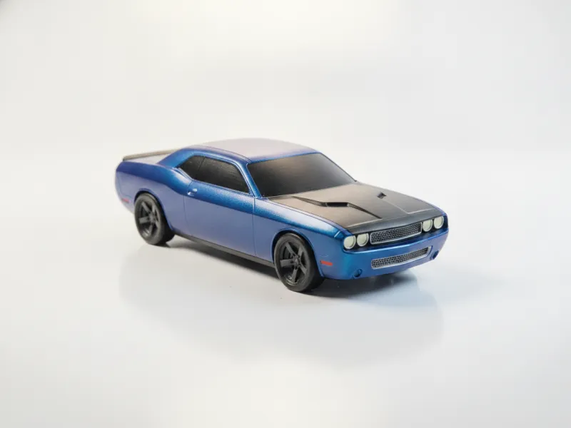 Сверхдетализированная модель Dodge Challenger