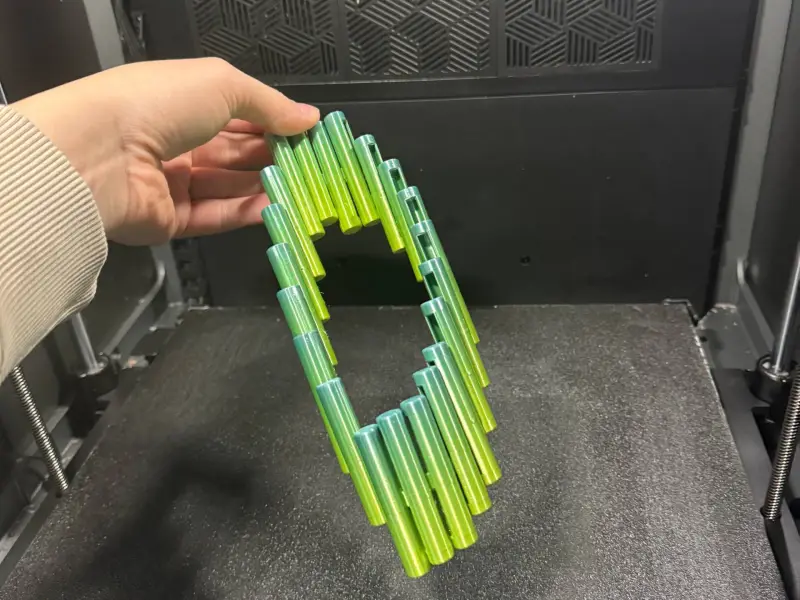 Pulsera Fidget Libre – Juguete Articulado Impreso en 3D Móvil