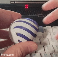Œuf de Pâques en Spirale (Forme spirale à 90 degrés)