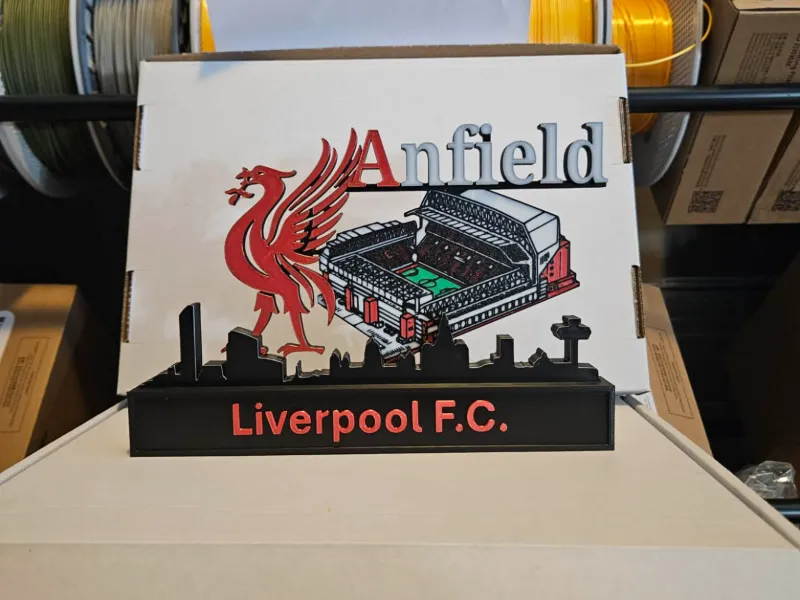 Premier League - Liverpool FC Anfield Stadium Display