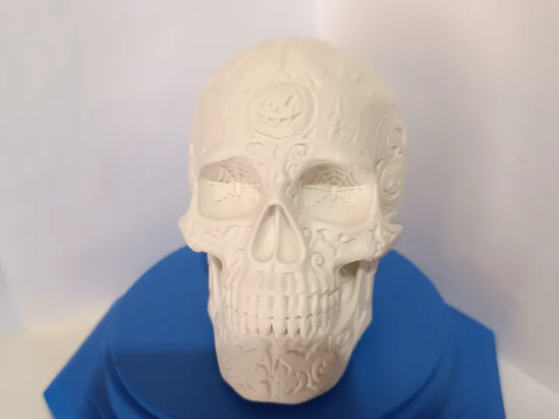 Crânio de Halloween