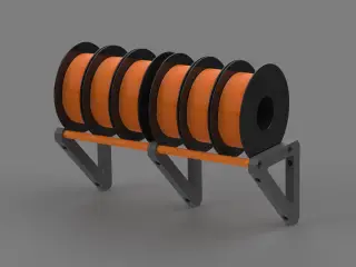 Modular Filament Storage System - Wall Mount Edition