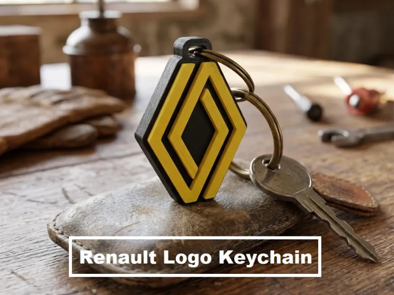 Renault Logo Keychain