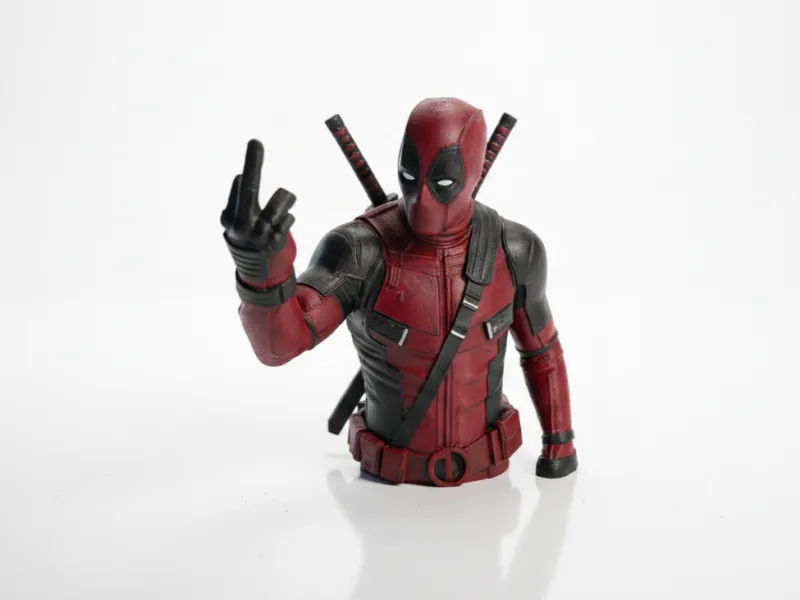 デッドプール バスト マーベル アンチヒーロー 3Dプリント可能