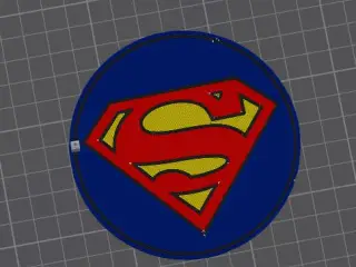 Superman Inspired Coaster