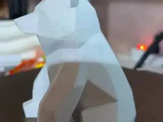 Polar Bear - polygonal
