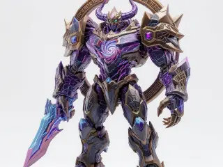 Dimensional Portal Armored Titan