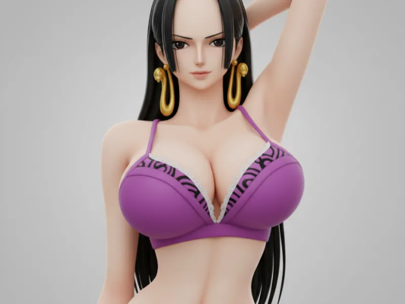 Boa Hancock Modelo 3d