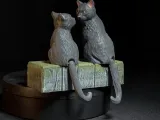 Cat Tail Couples Keyholder-0