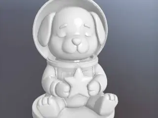 Dog with star | Cosmic Dog
