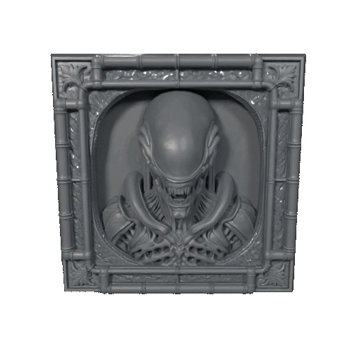 Alien wall decoration-0