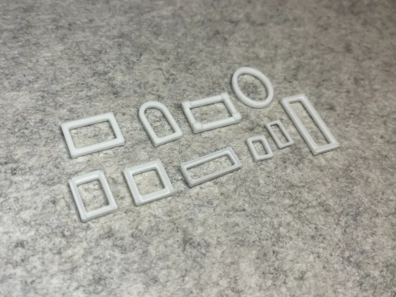 微缩娃娃屋装饰画框套装