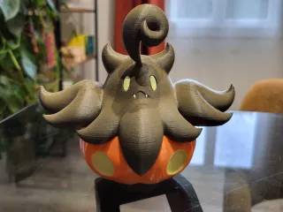 PUMPKABOO - 3D printable Halloween Pokemon!