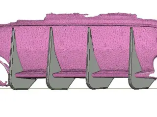 Hyundai Kona N Rear Diffuser Fin Extenders