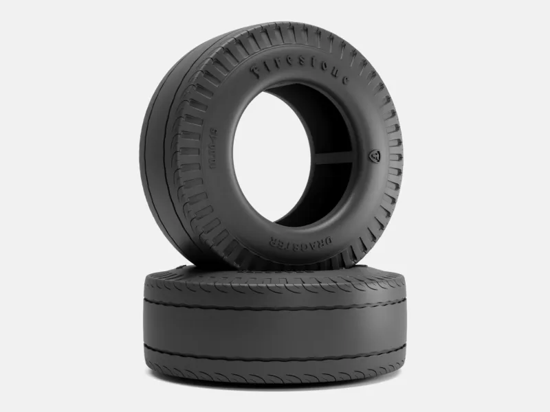 15x10 Firestone Dragster Cheater Slick