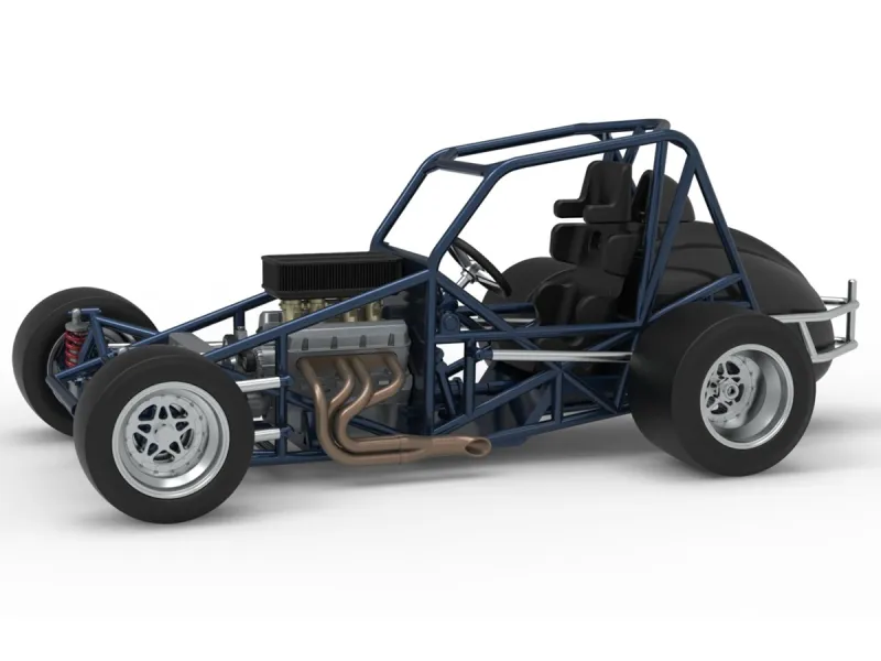 Sprint car Base Version 2 Scale 1:25