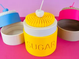 Multi purpose cake box organizer