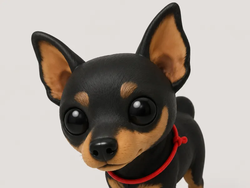 Pincher perro Chihuahua