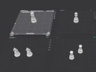Gothic Chess Pieces