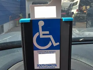 Handicap Tag Holder