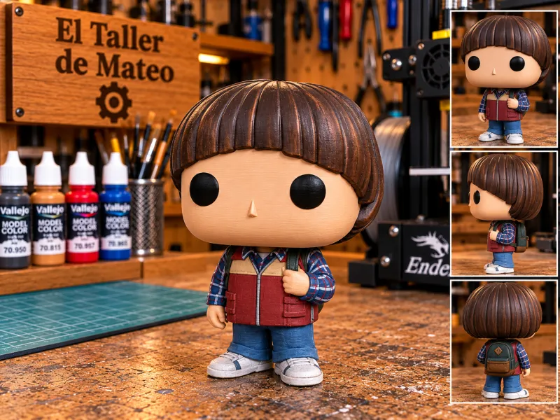 Will Byers Chibi – El Taller de Mateo
